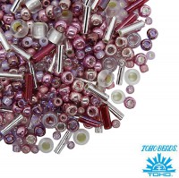  TOHO Beads Mix,  3215 Hime-Pink, 10 / 059054 - 99 