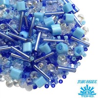  TOHO Beads Mix,  02 Light Blue2, 10 / 061534 - 99 