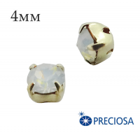  PRECIOSA MAXIMA ss-16 (4 ),  White Opal/gold, 12 /,  061612 - 99 