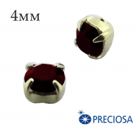  PRECIOSA  ,  ss-16 (4 ),  Garnet/gold, 12 (!)/,  061822 - 99 