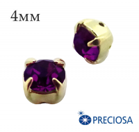  PRECIOSA  ,  ss-16 (4 ),  Amethyst/gold, 12 (!)/,  061836 - 99 