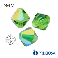   Preciosa 3  Peridot AB 20 / 061939 - 99 