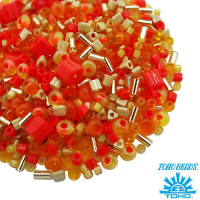  TOHO Beads Mix,  09 Orange, 10  062203 - 99 