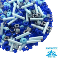  TOHO Beads Mix,  05 Blue3, 10 / 062204 - 99 