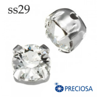    PRECIOSA MAXIMA ss29 (6.3 ),  Crystal/silver, 1 ,  062592 - 99 