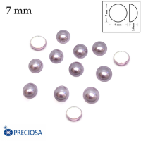   Preciosa Cabochon Round,   ,  Lavender,  7 , 10 / 062839 - 99 