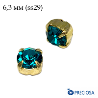    PRECIOSA MAXIMA ss29 (6,3 ),  Blue Zircon/gold 1,  063084 - 99 