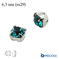    PRECIOSA MAXIMA ss29 (6,3 ),  Blue Zircon/silver 1,  069188 - 99 